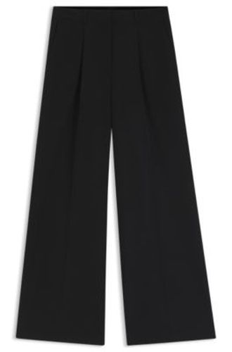 Pantalon Wide en tissu stretch - Boss - Modalova