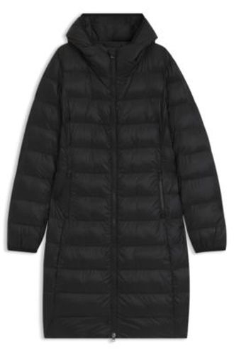 Manteau déperlant à capuche avec garnissage léger - HUGO - Modalova