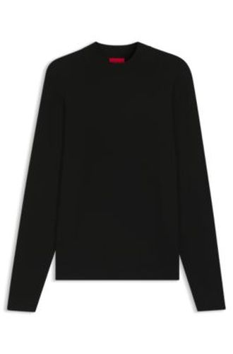Pull Slim à encolure montante - HUGO - Modalova