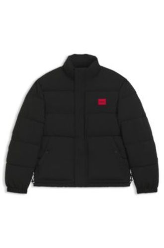 Veste matelassée déperlante avec patch logo - HUGO - Modalova