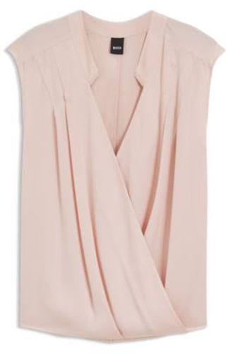 Chemisier Regular en soie stretch - Boss - Modalova