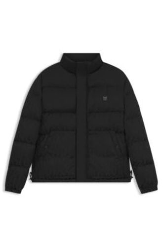 Veste déperlante à motif jacquard - HUGO - Modalova