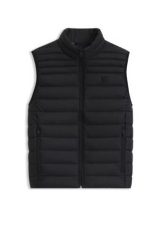 Veste sans manches déperlante avec patch logo - Boss - Modalova