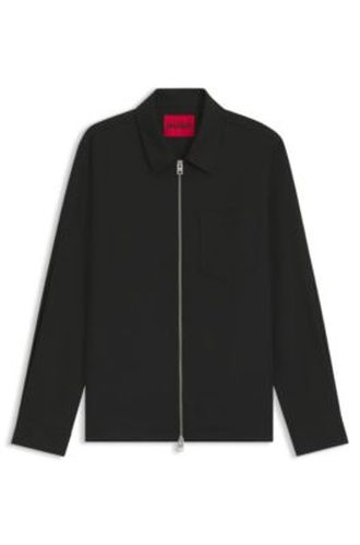 Chemise Regular avec fermeture éclair à double curseur - HUGO - Modalova