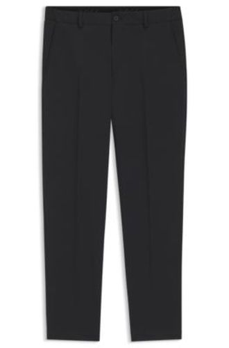 Pantalon coupe fuselée en seersucker stretch - Boss - Modalova