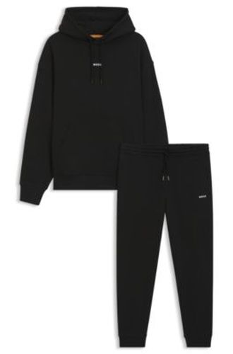 Ensemble de survêtement décontracté en coton avec logo minimaliste - Boss - Modalova