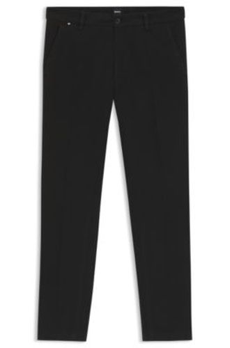 Pantalon Slim en coton stretch structuré - Boss - Modalova