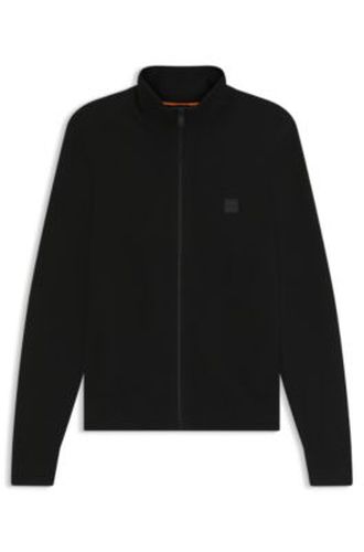 Veste en maille de coton et de cachemire - Boss - Modalova