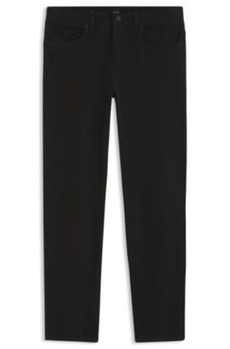 Delaware Pantalon Slim en gabardine de coton stretch - Boss - Modalova