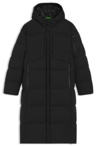 Doudoune longue en tissu stretch déperlant - Boss - Modalova
