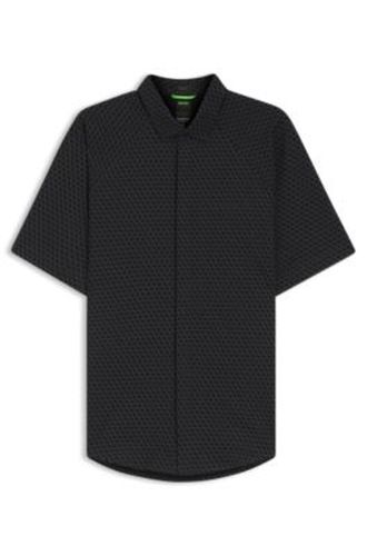 Chemise Regular en maille de piqué de coton - Boss - Modalova