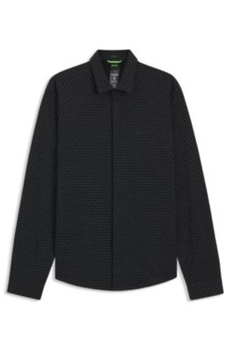 Chemise Regular en jersey de coton - Boss - Modalova
