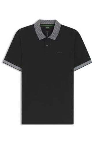 Polo Paddy en coton stretch avec gestion de l’humidité - Boss - Modalova
