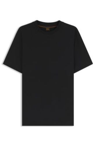 T-shirt en coton interlock avec logo brodé - Boss - Modalova