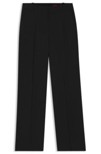 Pantalon Regular en crêpe stretch - HUGO - Modalova