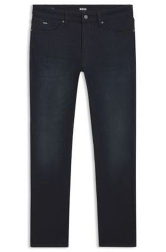 Jean Slim Delaware en maille denim bleue - Boss - Modalova