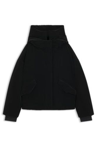 Veste déperlante avec poignets élastiques logotés - HUGO - Modalova