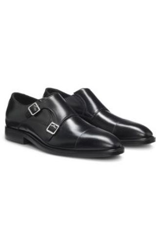 Chaussures en cuir à double bride - Boss - Modalova