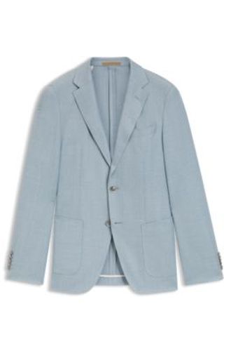 Veste Slim en laine, soie et lin - Boss - Modalova