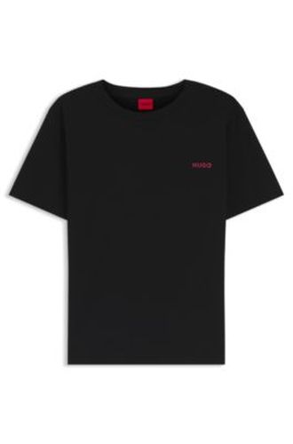 Haut de pyjama Relaxed en coton extensible - HUGO - Modalova