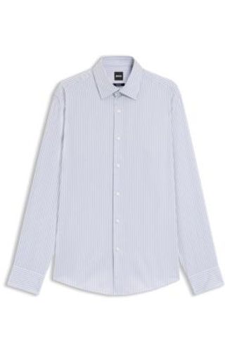 Chemise Regular en coton à rayures, facile à repasser - Boss - Modalova
