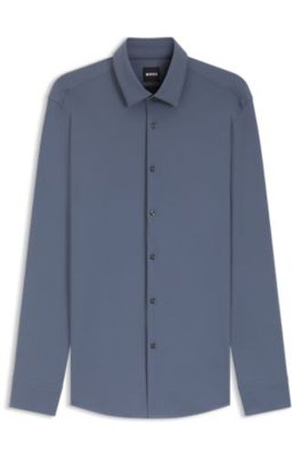 Chemise Slim Fit en jersey stretch performant - Boss - Modalova