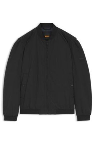 Bomber déperlant en tissu doux - Boss - Modalova