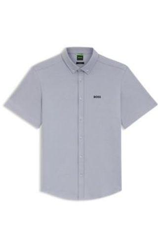 Chemise Regular en jersey de coton - Boss - Modalova