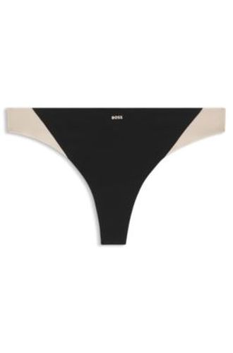 String deux tons en jersey stretch - Boss - Modalova