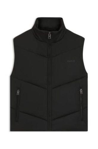 Gilet imperméable avec logo ton sur ton - HUGO - Modalova