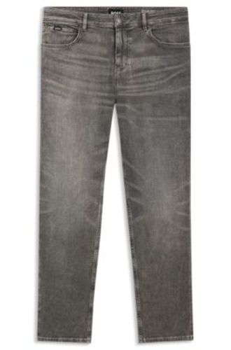 Jean Regular Maine en denim stretch confortable - Boss - Modalova