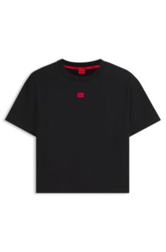 T-shirt d’intérieur en tissu stretch avec étiquette logo - HUGO - Modalova