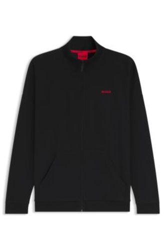 Veste Relaxed en coton mélangé à structure gaufrée - HUGO - Modalova