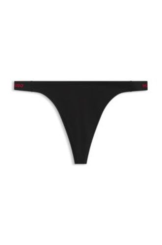 String en coton stretch avec taille logotée - HUGO - Modalova