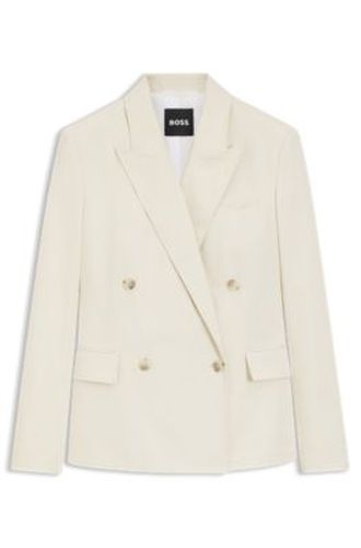 Blazer Regular Fit en coton stretch - Boss - Modalova