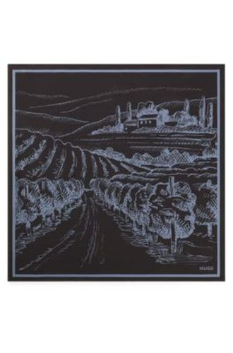 Bandana à imprimé paysage - HUGO - Modalova