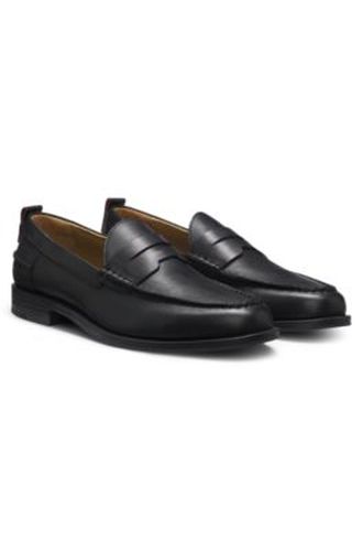 Mocassins en cuir avec finition Penny - HUGO - Modalova