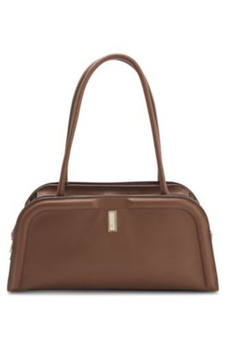 Sac bowling Ariell en cuir avec monogramme Double B - Boss - Modalova