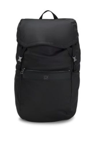 Sac à dos en twill avec logo revisité - HUGO - Modalova