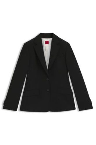 Veste Regular en twill stretch - HUGO - Modalova