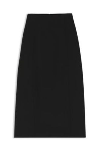 Jupe crayon en twill stretch - HUGO - Modalova