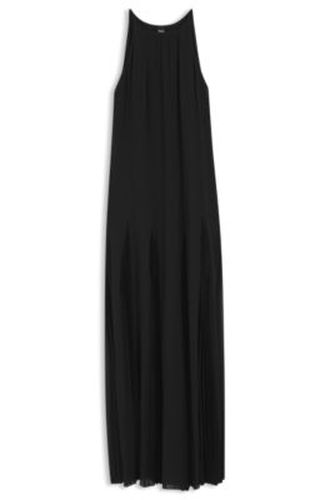 Robe sans manches avec inserts de jupe plissée - Boss - Modalova