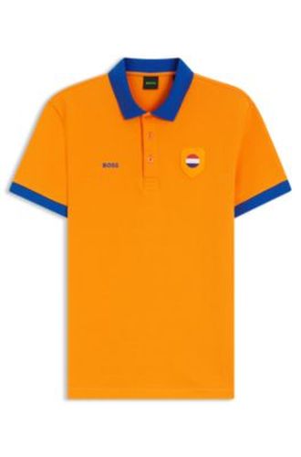 Polo Paddy avec finitions aux couleurs du drapeau national - Boss - Modalova