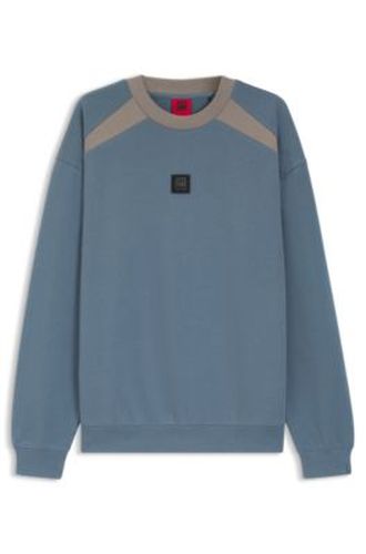Sweat x RB en molleton de coton avec motif de taureau - HUGO - Modalova