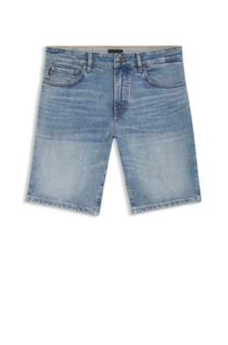 Short Maine en denim stretch bleu - Boss - Modalova