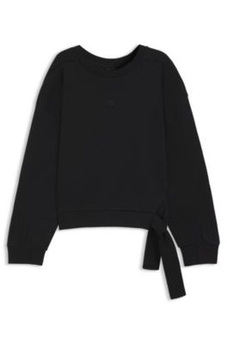 Sweat en coton mélangé avec lien - Boss - Modalova