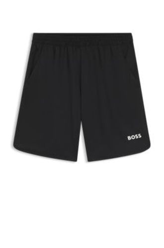 Active Short en tissu stretch à séchage rapide avec poches - Boss - Modalova