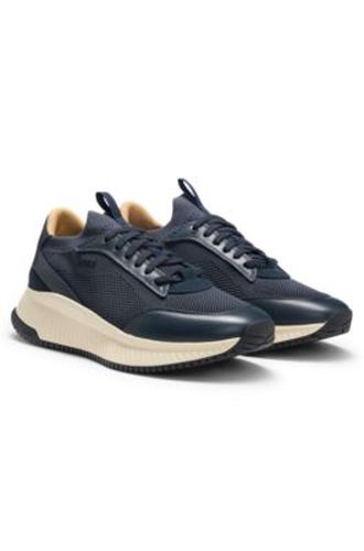 TTNM EVO baskets avec tige en maille et finitions en cuir - Boss - Modalova