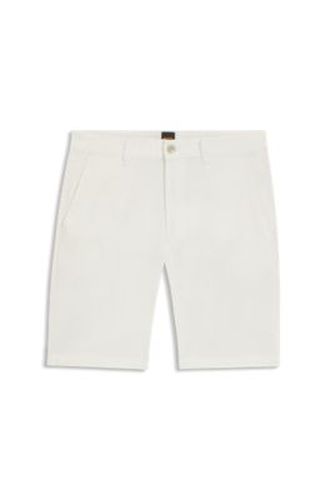 Short chino Slim en coton stretch - Boss - Modalova