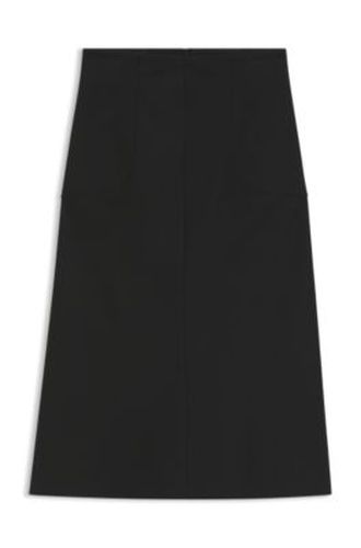 Jupe évasée avec détails de couture - HUGO - Modalova